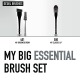 MYKITCO My Big Essential Brush Set