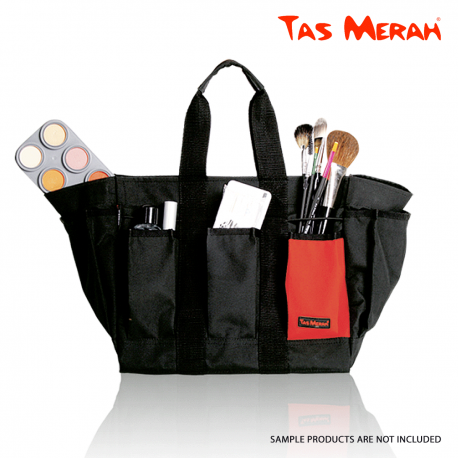 Tas Merah Make-up Tool Bag Medium (Polyester) TM-3-2