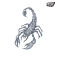 Tattooed Now! Dotwork Scorpion