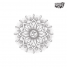 Tattooed Now! - Mandala with OM Temporary Tattoo