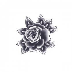 Tattooed Now! - Black Rose