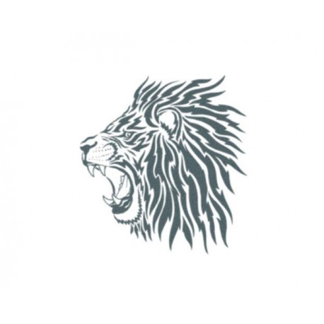 Tattooed Now! - Roaring Tribal Lion