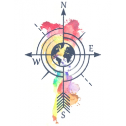 Tattooed Now! - Watercolour Compass