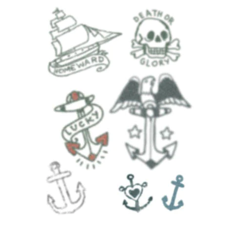 Tattooed Now! - Small Sailor Set