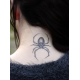 Tattooed Now! Dotwork Skull Spider