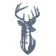 Tattooed Now! Deer Silhouette