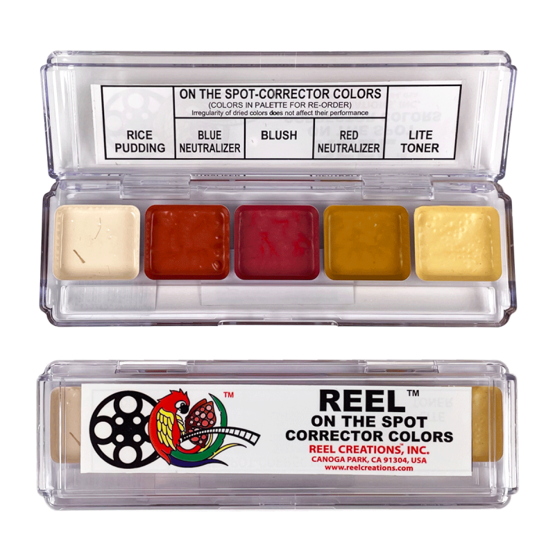Reel On The Spot Corrector Colors Palette - Mokotowska 58 Pro Only Makeup  Store