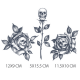 Tattooed Now! Skulls & Roses Set