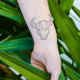 Tattooed Now! Taurus Zodiac Sign Tattoo
