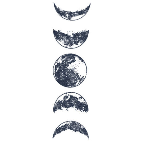 Tattooed Now! Moon Phases Tattoo